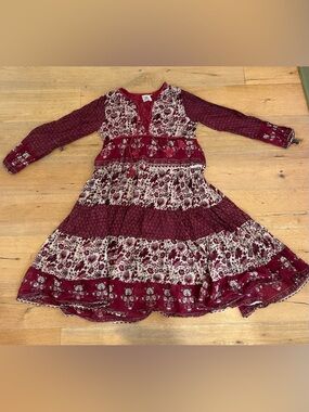 Blue Boheme Floral Maxi Dress